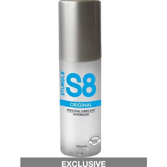 S8 lubricante base de agua 125ml
