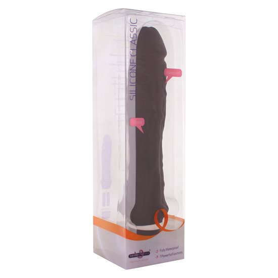 Real Black Classic Vibrator