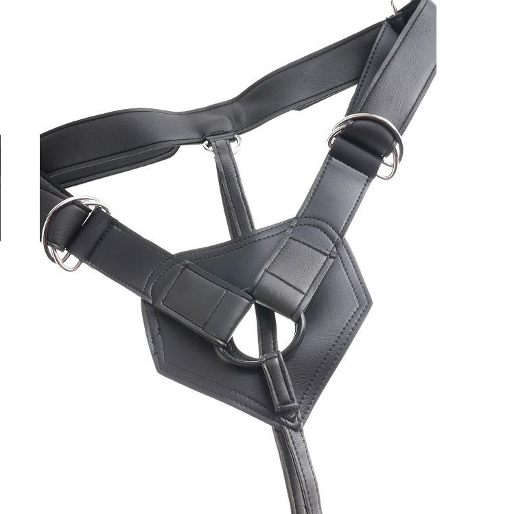 King cock strap-on harness w/9
