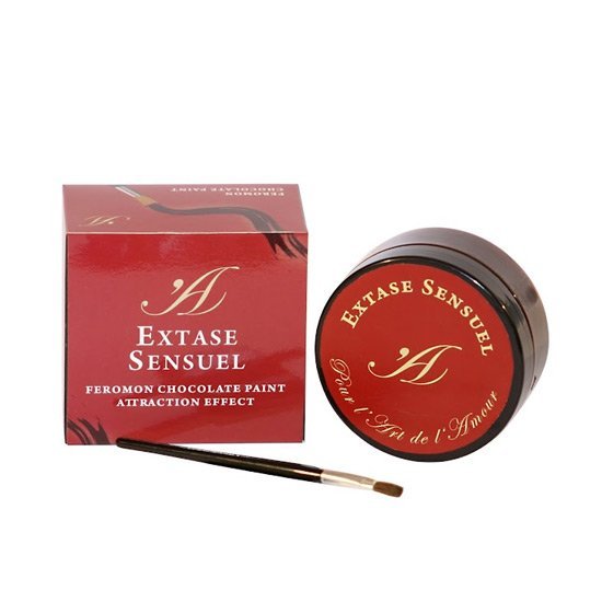 Extase sensuel pintura corporal de chocolate efecto atraccion