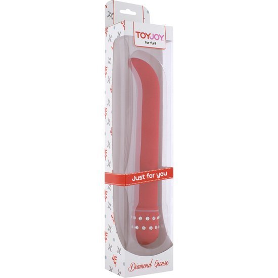 Gsense vibrador rojo con diamantes