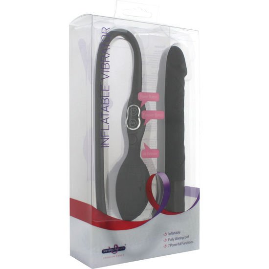 Zwarte AirSilk Vibrator