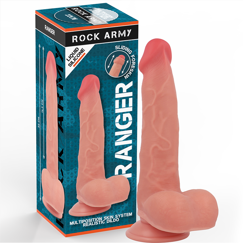 Dildo Rock Army Ranger Realistisch Dual Density