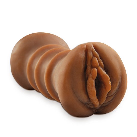 Zwarte fluwelen masturbator