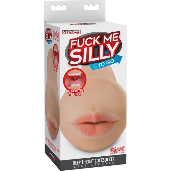 Deep throat masturbador realístico boca