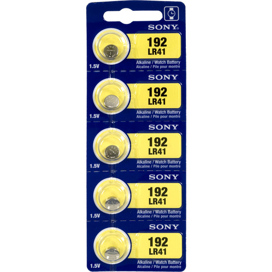 Sony button 1.5v (5x 1) lr 41