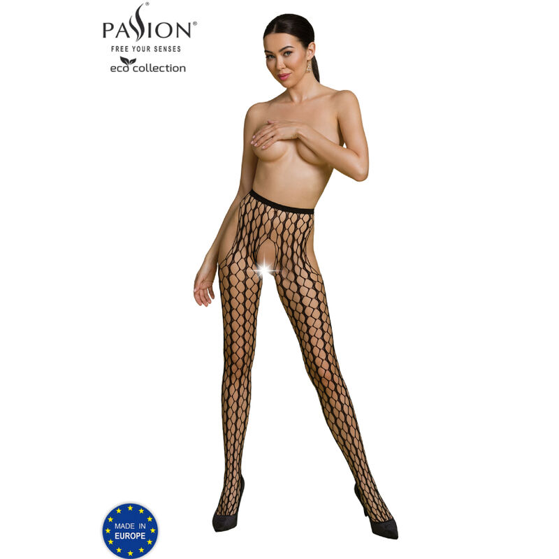 Eco Passion Zwart Bodystocking