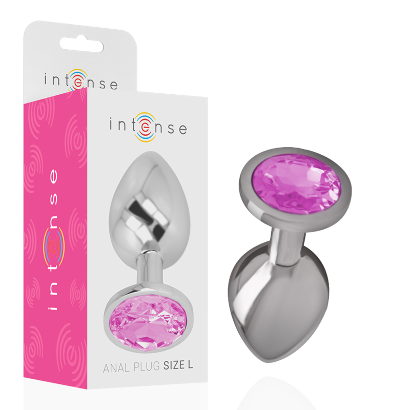 Glanzende Roze Buttplug