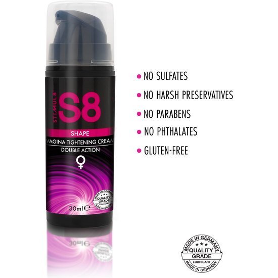 S8 crema acción de estrechamiento vaginal 30ml
