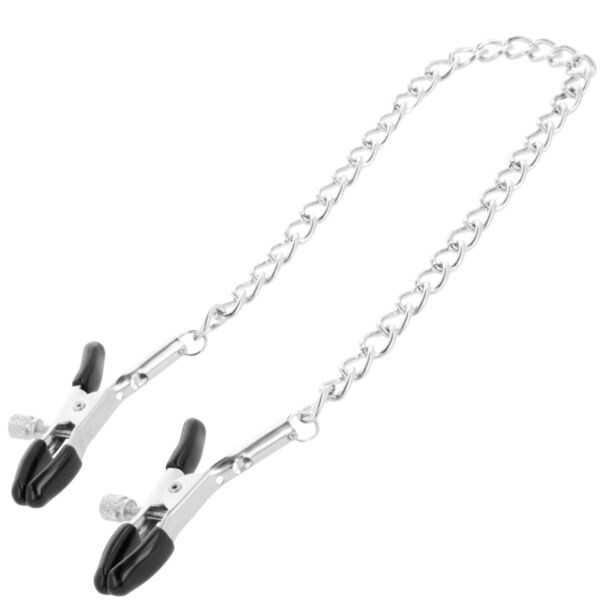 Darkness tepelklemmen met ketting
