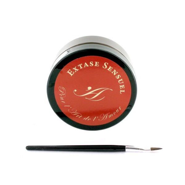 Eetbare bodypaint Extase Sensuel Chocolade 50 ml met penseel
