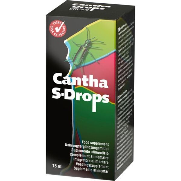 Flesje Cantha S-Drops 15 ml druppels van Cobeco