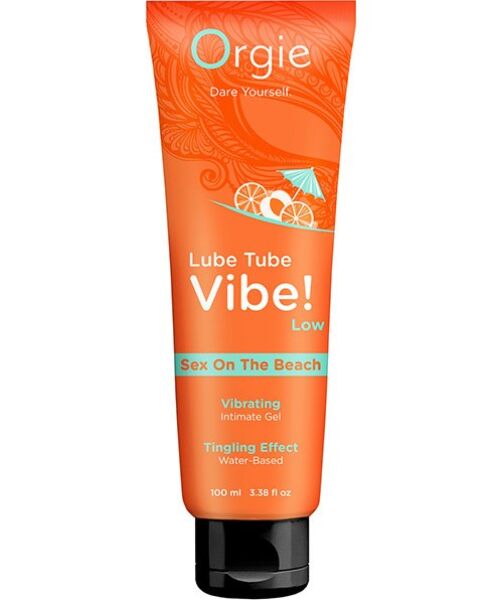 Tube van 100 ml met het glijmiddel Orgie Lube Tube Vibe Sex On The Beach