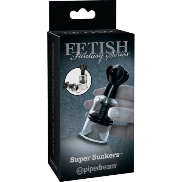 Tepelzuiger Fetish Fantasy Super Nipple Sucker, met transparante cilinder en zuigknop
