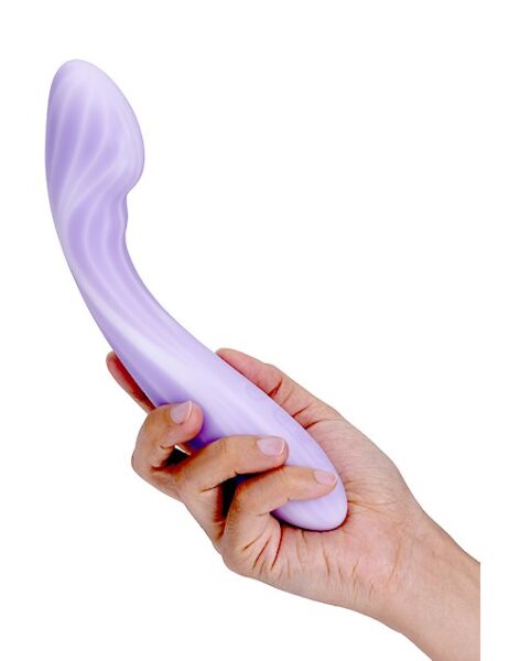 G-spot vibrator SVAKOM Margot van siliconen, met een brede, schuin staande kop