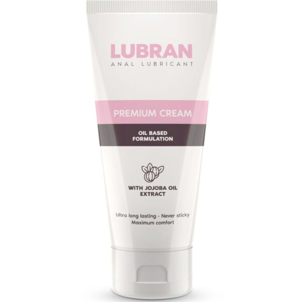 Glijmiddel in crème Lubran Oil Based van 50 ml, met jojoba en calendula