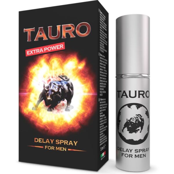 Tauro Extra spray van 5 ml, op basis van kruiden en zonder verdovende middelen