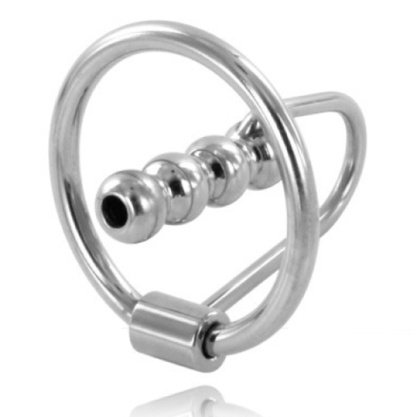 Eikelring Metal Hard 30 mm met urethrale plug