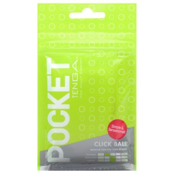 Masturbator Pocket TENGA Click Ball voor eenmalig gebruik