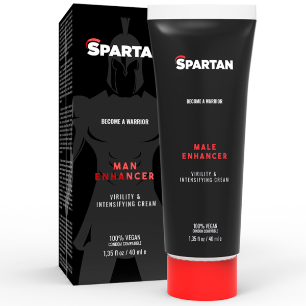 Verpakking van de stimulerende gel Spartan 40 ml