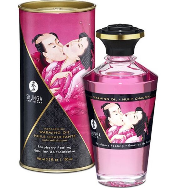 Flacon Shunga massageolie met warmte-effect, 100 ml