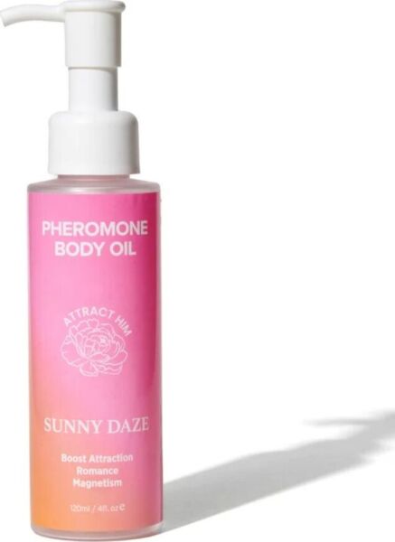 Eye of Love Bloom lichaamsolie met feromonen van 120 ml, in de geuren Lilac Dream en Sunny Daze