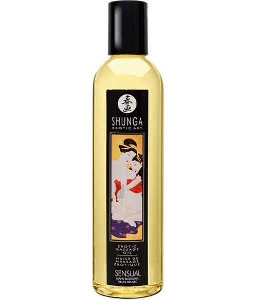 Erotische massageolie Shunga Erotic Massage Oil tester van 60 ml