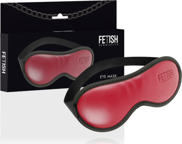 Blinddoek Fetish Submissive Dark Room van vegan leer