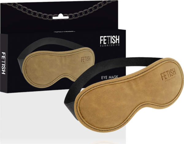 Fetish Submisive-blinddoek met elastische stoffen band