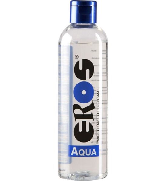 Fles glijmiddel op waterbasis Eros Aqua van 250 ml