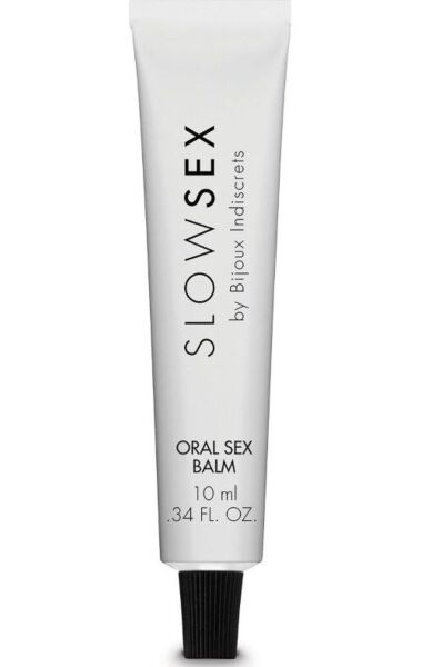 Balsem voor orale seks Slow Sex Oral Sex Balm van Bijoux Indiscrets, 10 ml