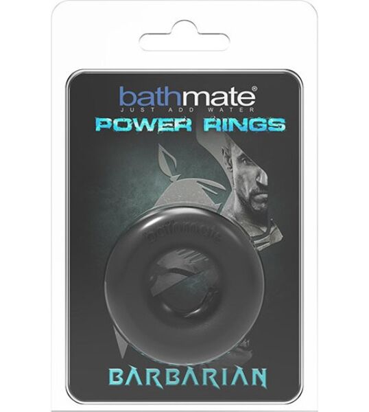 Cockring Bathmate Barbarian, in het zwart