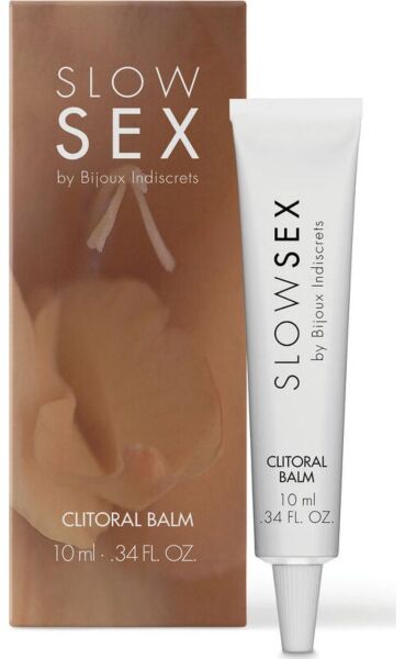 Clitorisbalsem Slow Sex Clitoral Balm van Bijoux Indiscrets, verpakking van 10 ml