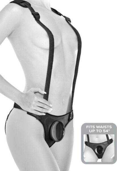 Pipedream Body Dock harnas met bevestigingsplaat en verstelbare banden