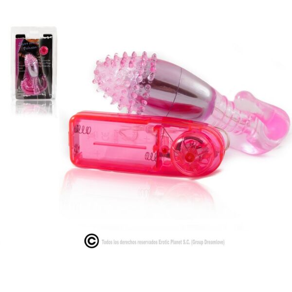 Vaginale en anale stimulator Baile met bullet vibrator en golvend handvat