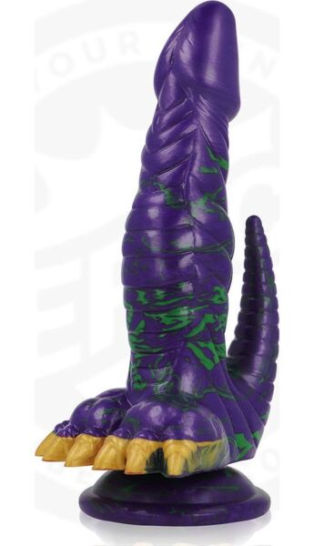 Dildo Epic Crocotta Mystic Aurora met de voet
