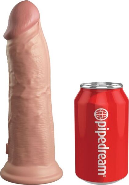 Realistische dildo King Cock Elite 20,3 cm van siliconen, met zuignap onderaan