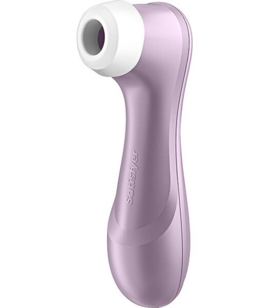 Satisfyer Pro 2 luchtdrukvibrator, met siliconen kop
