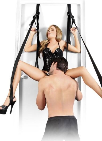 Sexschommel voor deur Pipedream Fetish Fantasy Deluxe, met gevoerde zitting en bandjes