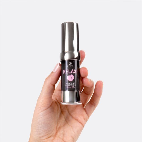 Airless verpakking van 15 ml van de anaalgel Secret Play Relax