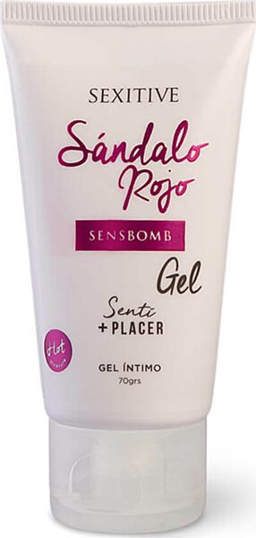 Intiemgel Sexitive Sens Bomb in een verpakking van 70 g