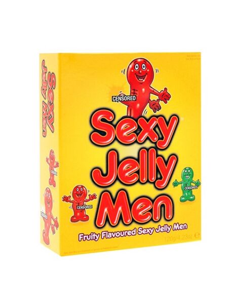 Snoepjes Spencer & Fleetwood Sexy Jelly Men in de vorm van een mannetje met penis