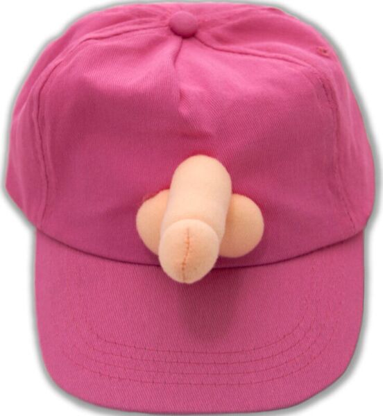 Fuchsia pet Diverty Sex met een penis op het voorhoofd