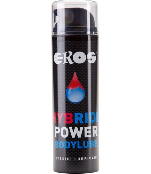 Fles Eros Hybride Power Bodylube 200 ml met doseerpomp