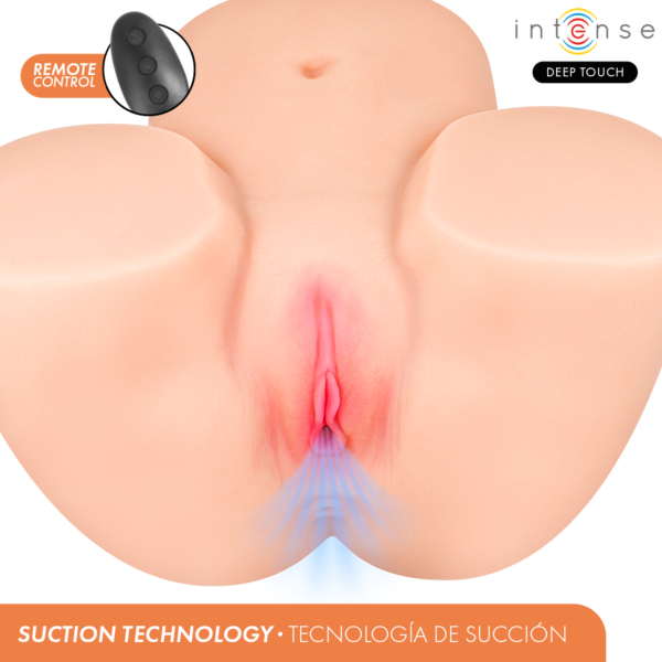 Kunstvagina Intense Deep Touch met afstandsbediening