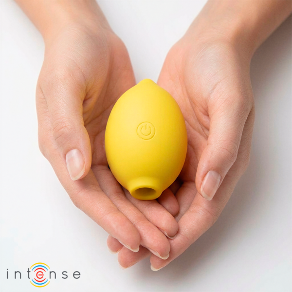 Luchtdrukvibrator Intense Moni Lemon in de vorm van een citroen