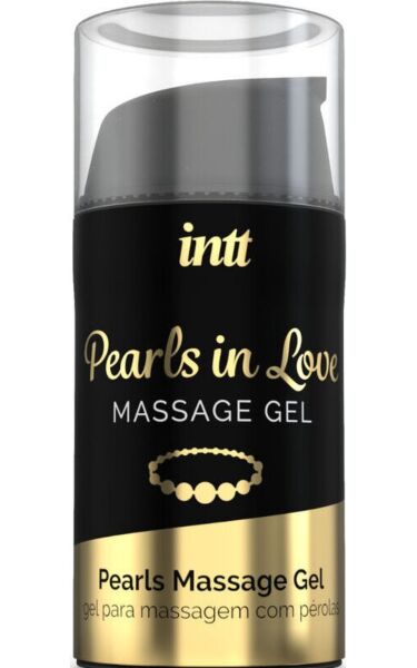Massageset INTT Pearls In Love, met de siliconengel en de witte parelketting
