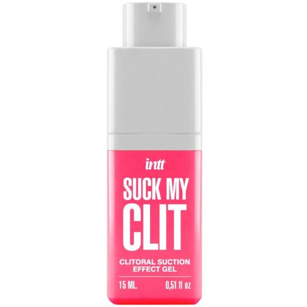 Gel met zuigeffect INTT Suck My Clit, verpakking van 15 ml