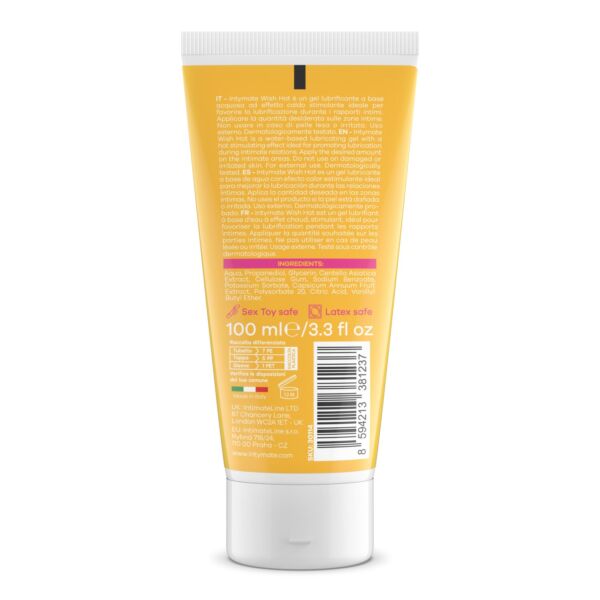 Glijmiddel Intymate Wish Hot van 100 ml, met warmte-effect