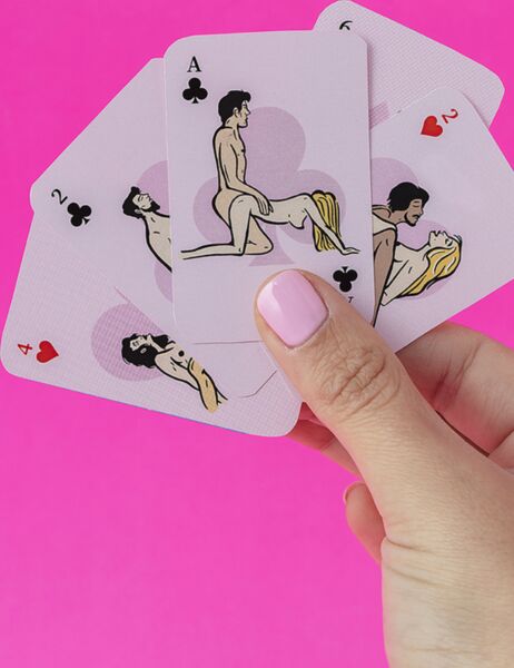 Erotisch kaartspel Sexitive Mini Poker XXX Edition met doosje
